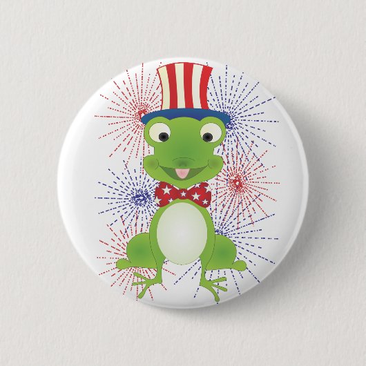 Hoppy the Frog Button (Vorderseite)