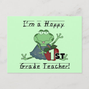 Hoppy Tshirts und Geschenke der ersten Klasse Postkarte