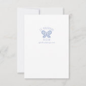 "Hoppy Valentinstag" Kangaroo Valentine Karte (Rückseite)