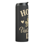 Hoppy Valentinstag T-Shirt Thermosbecher (Nach links gedreht)