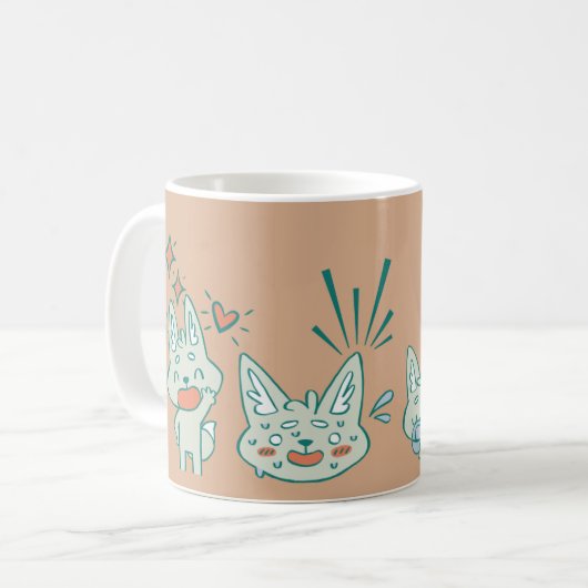 Hoppy Vibes Tasse (Vorderseite Links)