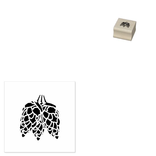 HOPS - Bier Gummistempel (Stempel)