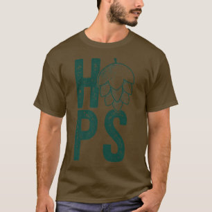 HOPS BLUME Bierhops trinken Meme T-Shirt