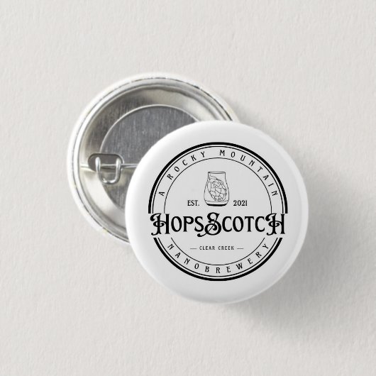 HopsScotch Collectible-Button Button (Vorne & Hinten)