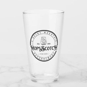 HopsScotch Pint Glass Glas