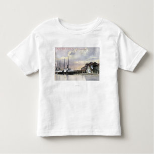 Hoquiam Bauholz-Mühlszene Kleinkind T-shirt