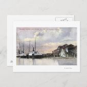 Hoquiam Lumber Mill Scene Postkarte (Vorne/Hinten)