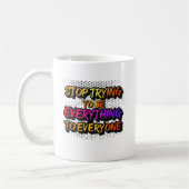 Hör auf, alles sein zu wollen - STTBEY1 Kaffeetasse (Links)
