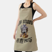 Hör auf, an meinen Nüssen zu stinken - lustiger Ei Schürze (InSitu)