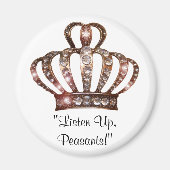 "Hör auf, Bauern!" Magnet (Vorne)