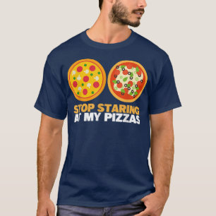 Hör auf, bei meiner Pizza zu stillen, die lustige  T-Shirt
