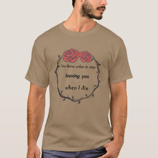 Hör auf, coole Kleidung für die Liebe zur Familie  T-Shirt