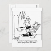 Hör auf, deine Nägel zu binden Postkarte (Vorne/Hinten)