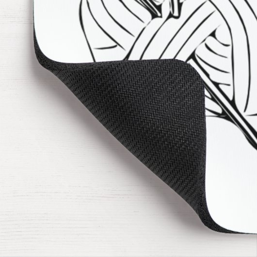 Hör auf, ich zähle mousepad (Ecke)