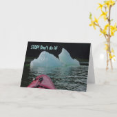 Hör auf! karte (Gelbe Blume)