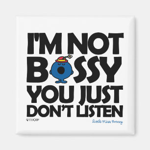 Hör auf Little Miss Bossy Magnet