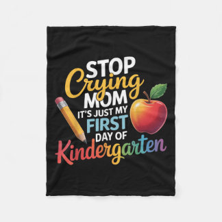 Hör auf, Mama zu weinen, es ist nur mein erster Ki Fleecedecke
