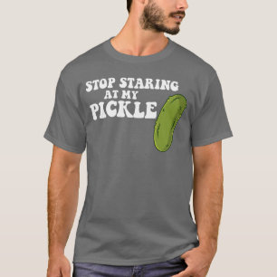 Hör auf mein eingelegtes Gemüse anzustarren drecki T-Shirt
