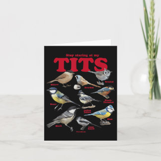 Hör auf, meine Vögel anzustarren Karte