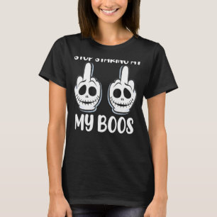Hör auf, meinen erwachsenen Boos-Humor unangemesse T-Shirt