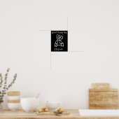 Hör auf mich zu mobben, ich komme _3 poster (Küche)