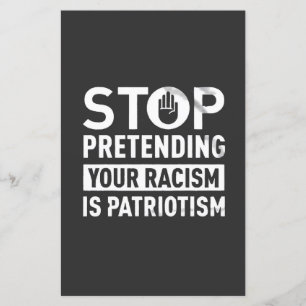 Hör auf, so zu tun, als wäre dein Rassismus Patrio