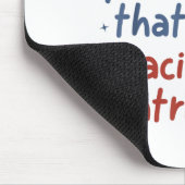 Hör auf, so zu tun, als wäre dein Rassismus Patrio Mousepad (Ecke)