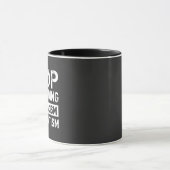 Hör auf, so zu tun, als wäre dein Rassismus Patrio Tasse (Zentrum)