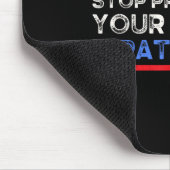 Hör auf, so zu tun, als wäre Patriotismus, Anti Mousepad (Ecke)