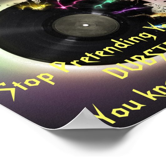 Hör auf, so zu tun... poster (Ecke)