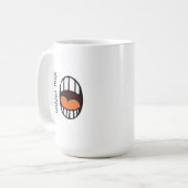 "Hör auf zu Jaulen" / Tasse (Vorderseite Links)