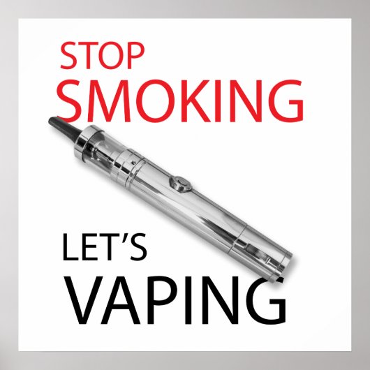 Hör auf zu rauchen poster (Vorne)