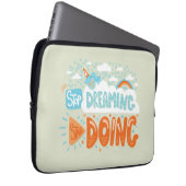 Hör auf zu träumen, fang an, Honeydew zu machen Laptopschutzhülle (Vorne Rechts)