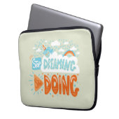 Hör auf zu träumen, fang an, Honeydew zu machen Laptopschutzhülle (Vorderseite Links)