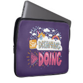 Hör auf zu träumen, fang an zu singen laptopschutzhülle (Vorne Rechts)