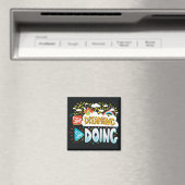 Hör auf zu träumen, mach dich schwarz magnet (In Situ (Geschirrspüler))