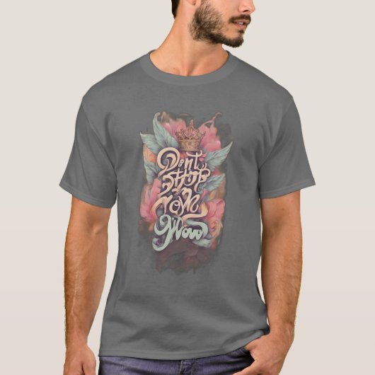 Hör jetzt nicht auf mich: Pastel Queen Song Poster T-Shirt (Vorderseite)