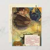 Hör mal Kleines zu Halloween Postkarte (Vorne/Hinten)