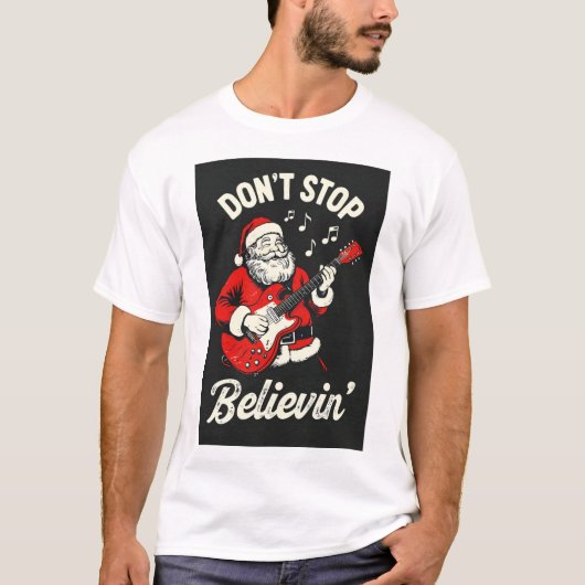 Hör nicht auf, an T-Shirt (Vorderseite)
