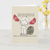 Hör nicht auf karte (Gelbe Blume)