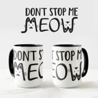 Hör nicht auf, mich mit Schwarz-weißer Typografie 