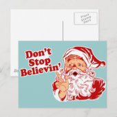 Hör nicht auf Weihnachten zu glauben (Vorne/Hinten)