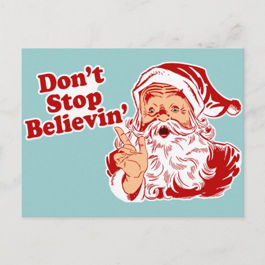 Hör nicht auf Weihnachten zu glauben (Vorderseite)