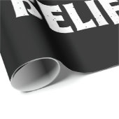 Hör nicht auf Weihnachten zu glauben Geschenkpapier (Rolleneckpunkt)