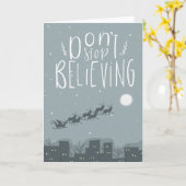 Hör nicht auf zu glauben karte (Gelbe Blume)