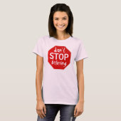 Hör nicht auf zu glauben T-Shirt (Vorne ganz)