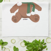 Hör nicht auf zu glauben! Weihnachtsbär Handtuch (Gefaltet)