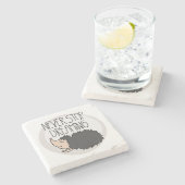 Hör nie auf zu träumen steinuntersetzer (Seitenansicht)