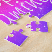 Hör niemals auf, Regenbogenstars zu träumen Puzzle (Seite)