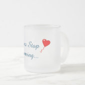 Hör niemals auf, Tasse zu träumen (VorderseiteRechts)